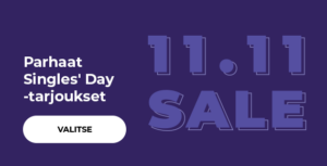 Parhaat Singles' Day -tarjoukset